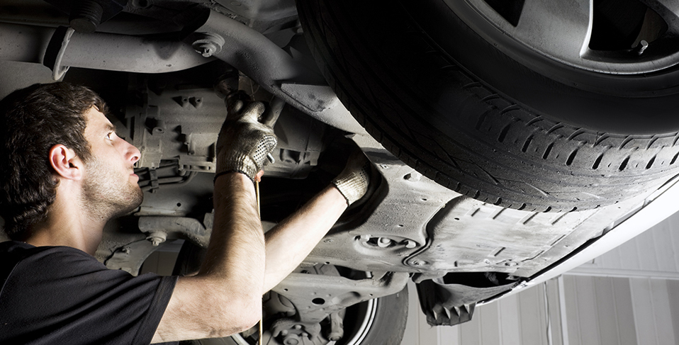 Mechanic fixing a vehicle - Car Repairs Christchurch