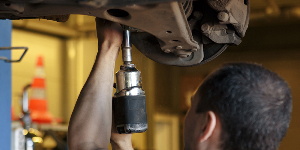 Mechanic fixing a vehicle - Car Repairs Christchurch